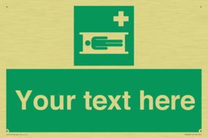 Custom Stretcher Sign